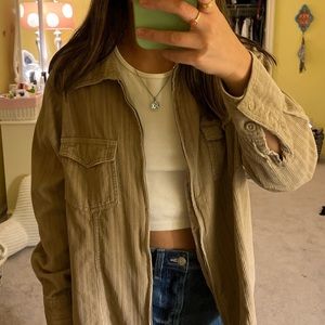 Oversized Corduroy Jacket